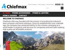 Tablet Screenshot of chiefmax.com